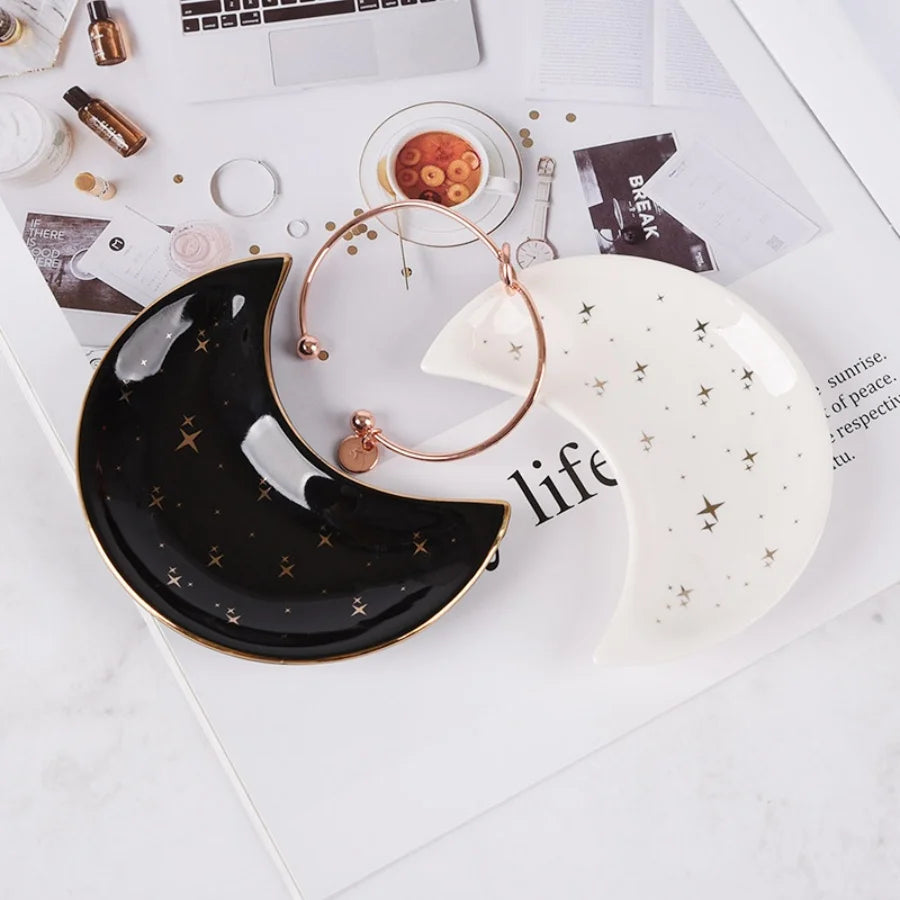 Moon Phase Jewelry Dish