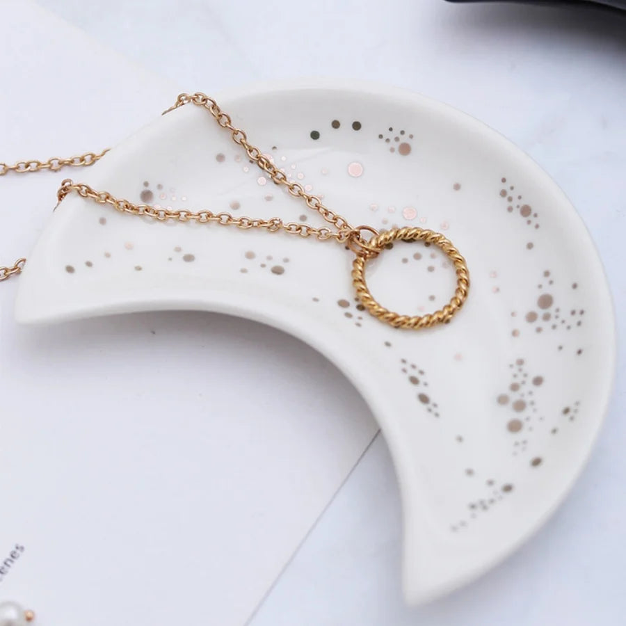 Moon Phase Jewelry Dish