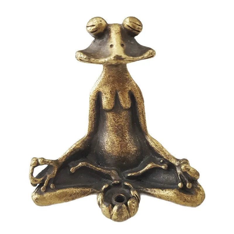 Moonlit Frog Incense Holder